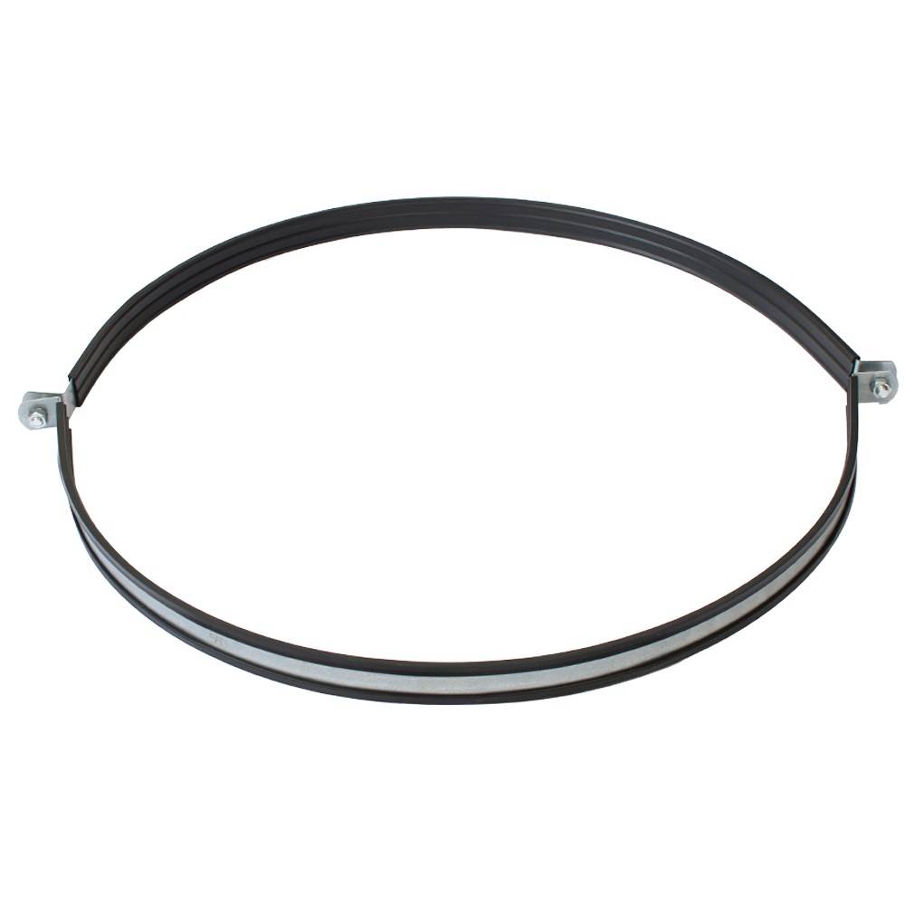 Хомут для воздуховода SHUFT с резиновым профилем 630 мм шпилька НС-1727778