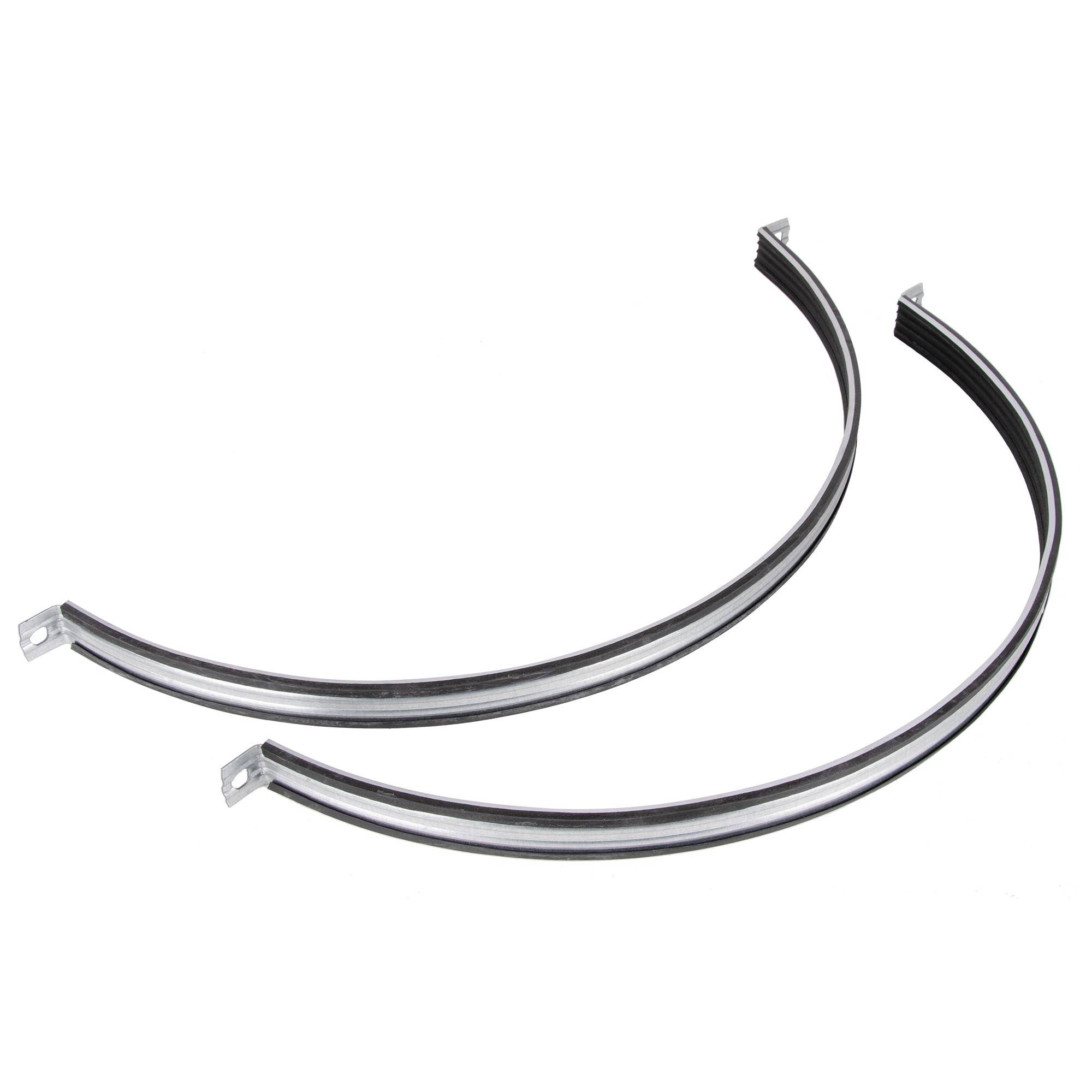 Хомут для воздуховода SHUFT с резиновым профилем 800 мм шпилька НС-1727811