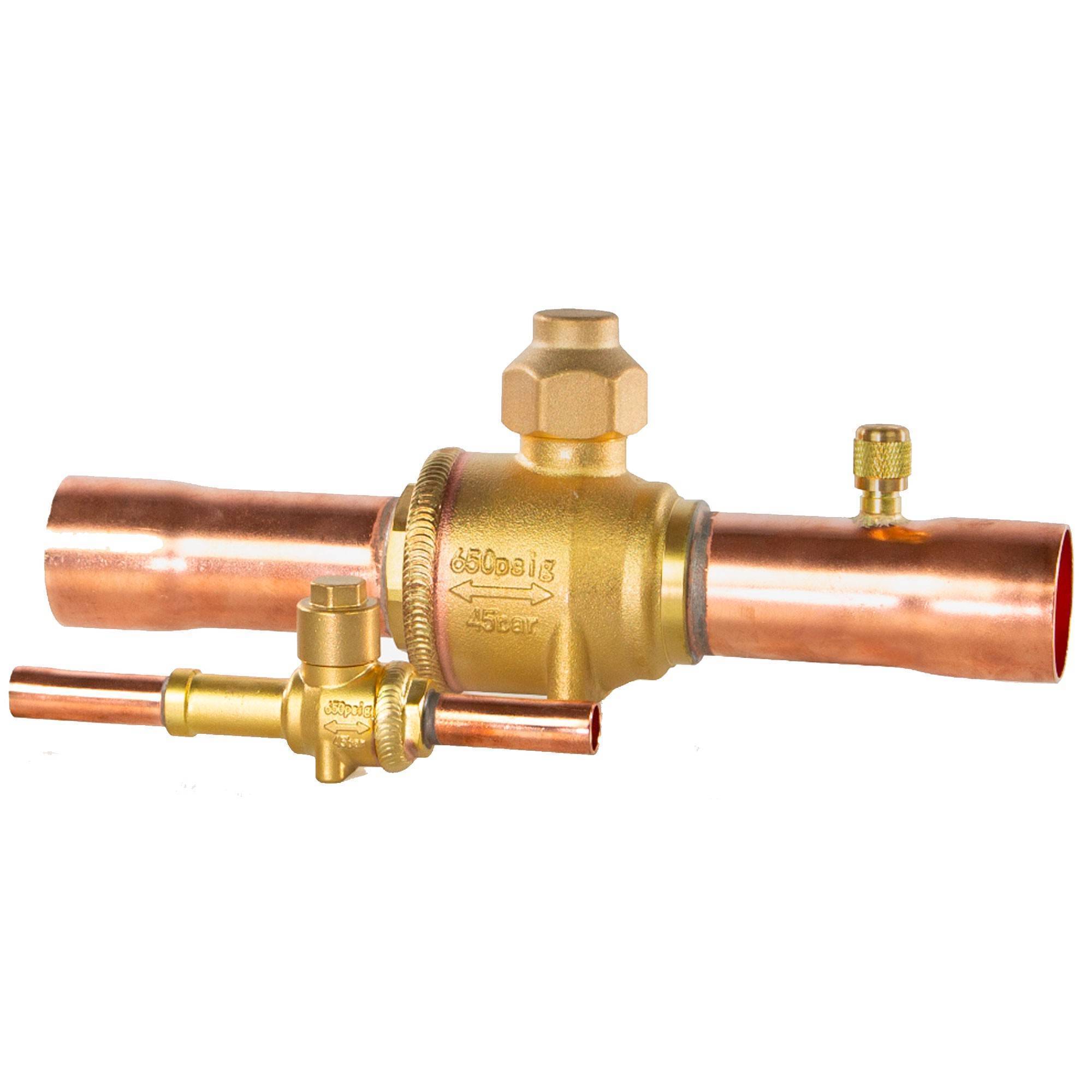 Кран шаровой Ридан GBC 28s 1 1/8 ODF с портом 009G7027R