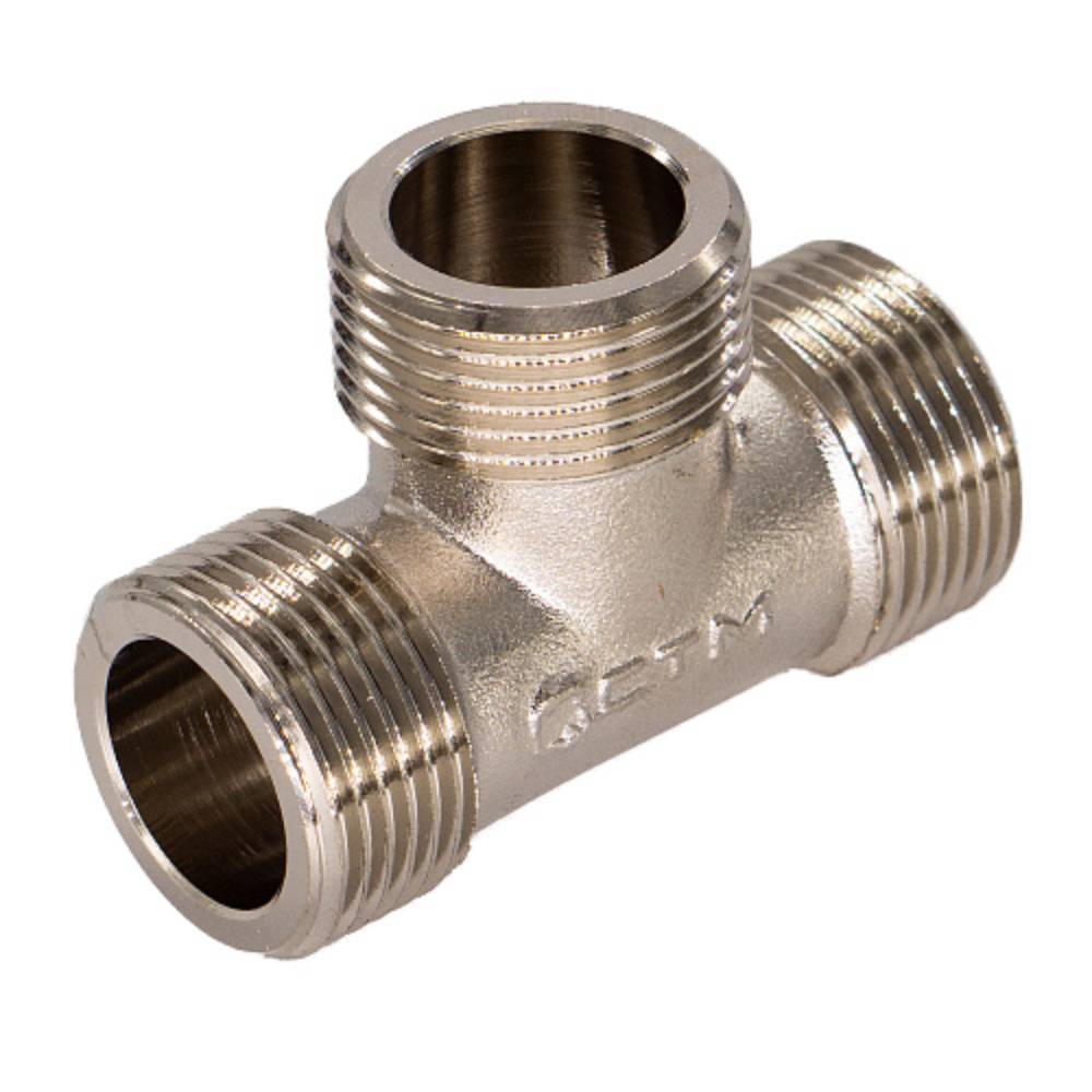 Тройник латунный CTM 1 НР-НР-НР НС-1229481