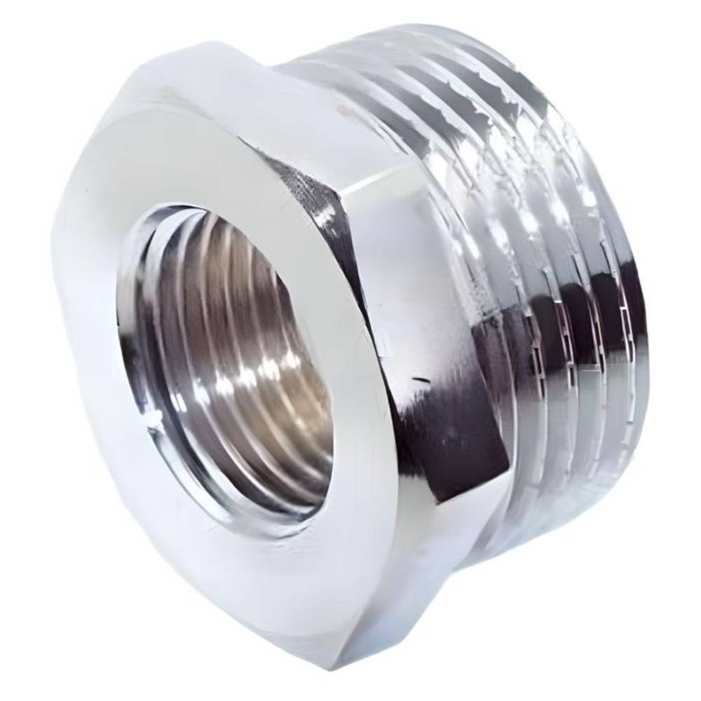 Футорка VIEIR наружная-внутренняя 1 x 1/2 дюйма хромированная BXX53