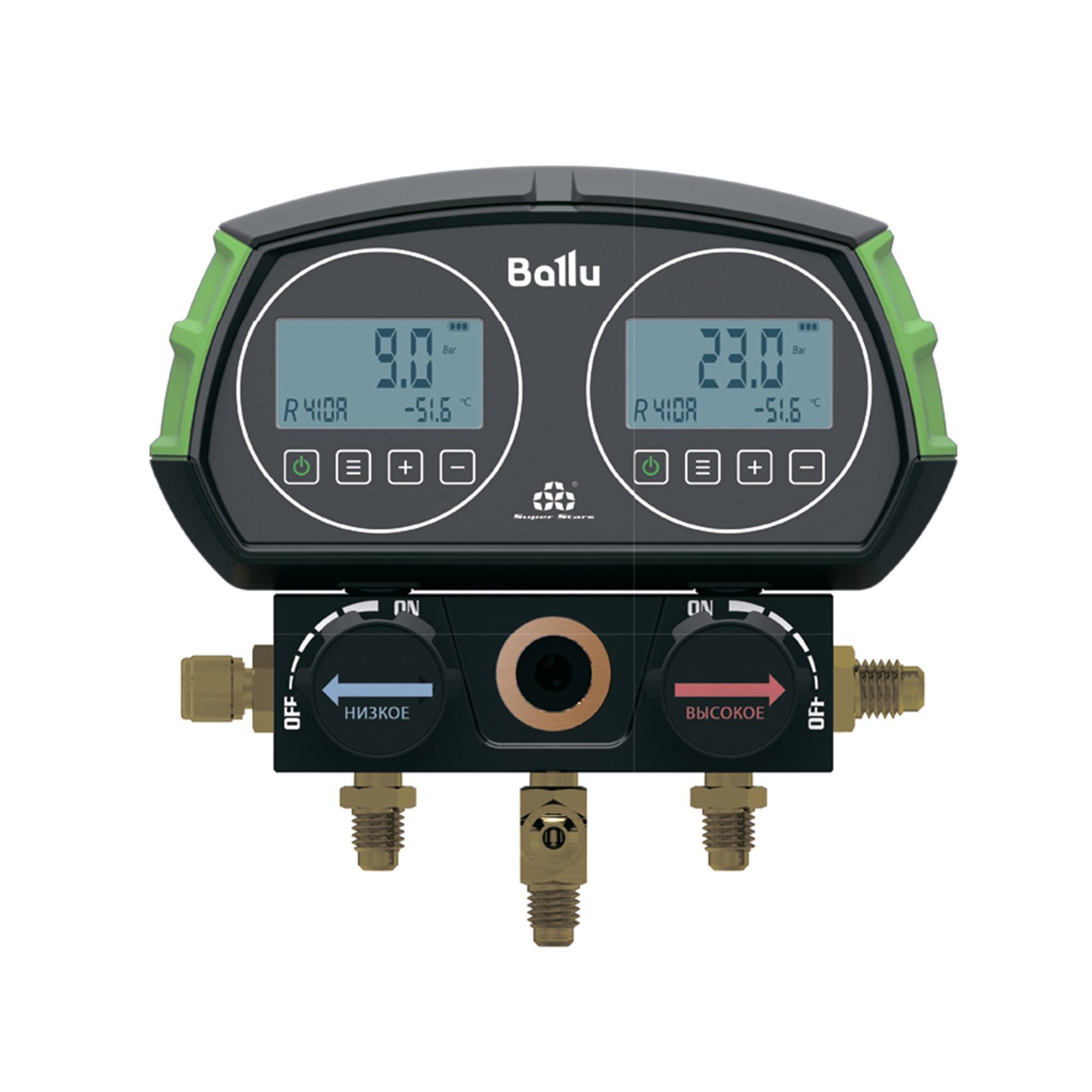 Станция манометрическая электронная 2-вентильная Ballu Super Stars ST-B268D