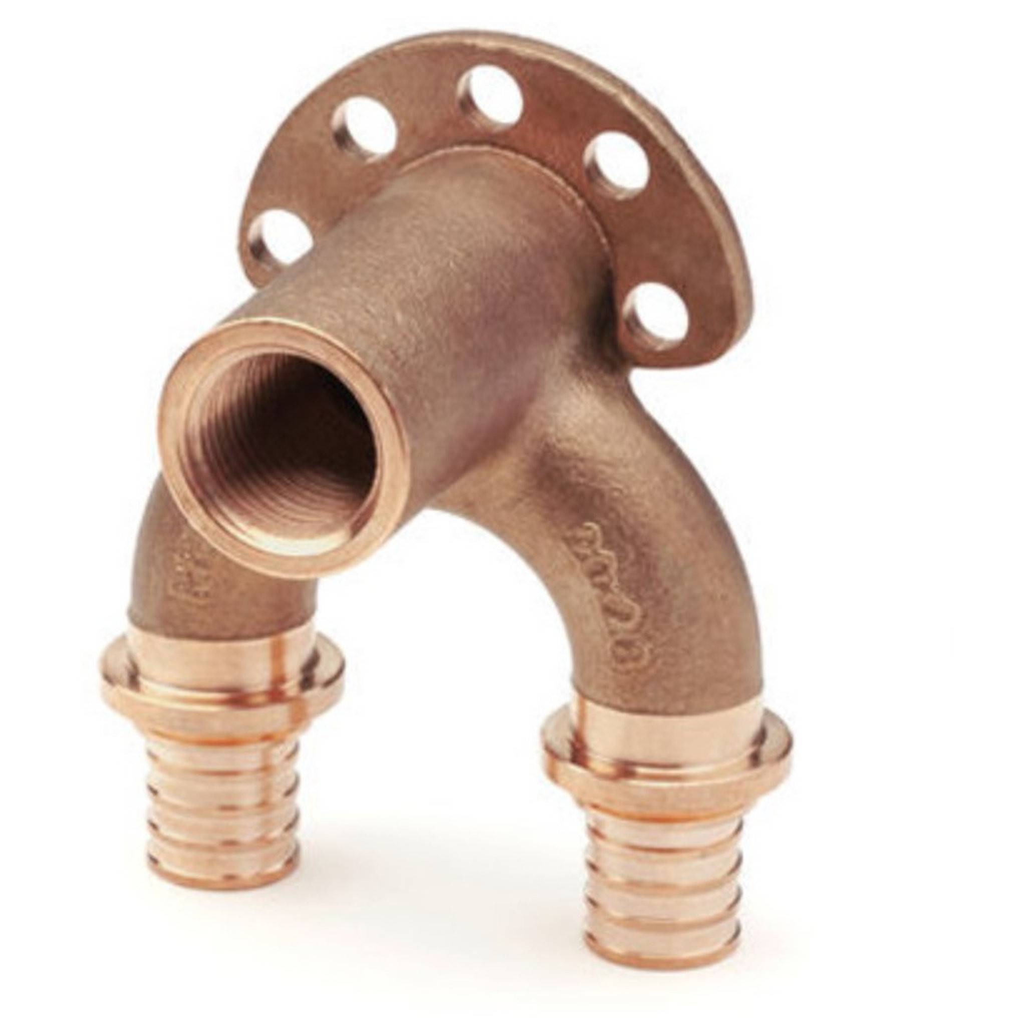 Угольник настенный проходной REHAU Rautitan RX+ 16-Rp 1/2-16 длинный 14562701001