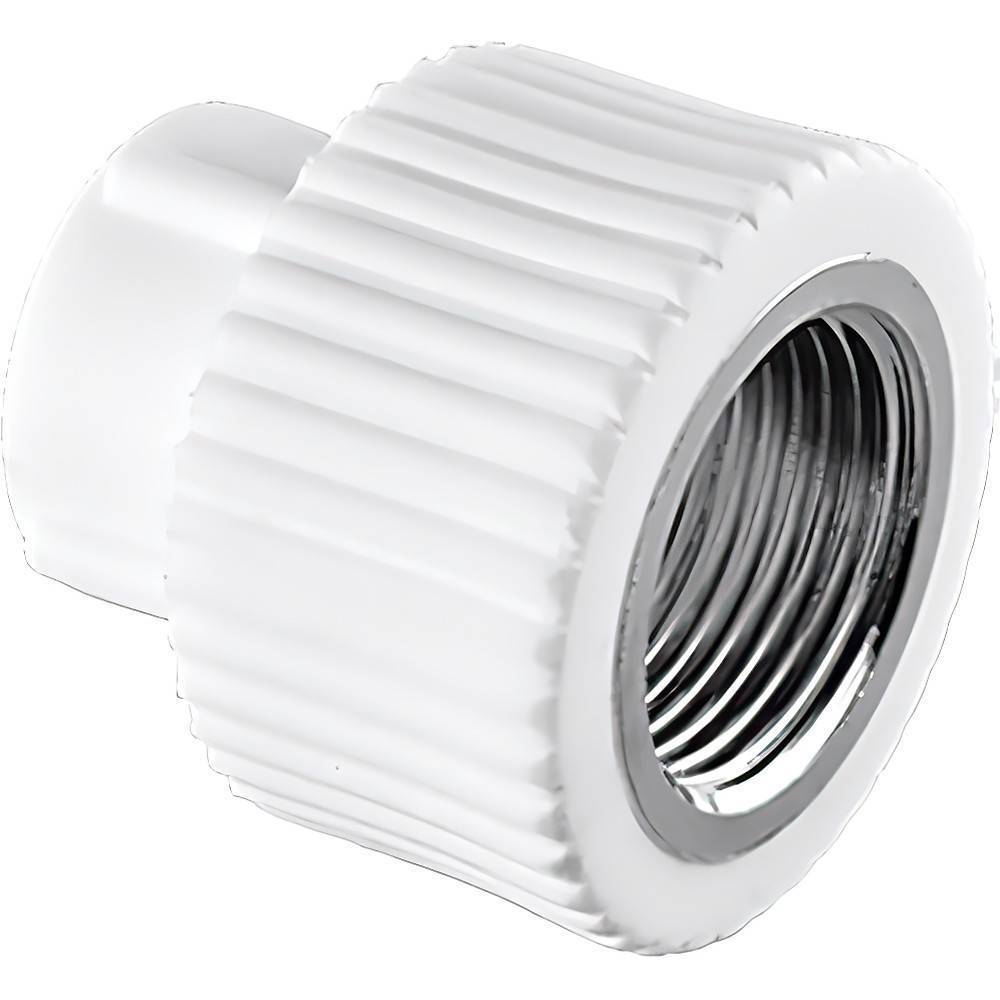 Муфта комбинированная TEBO PP-R 32x1/2 ВР белая 030023407