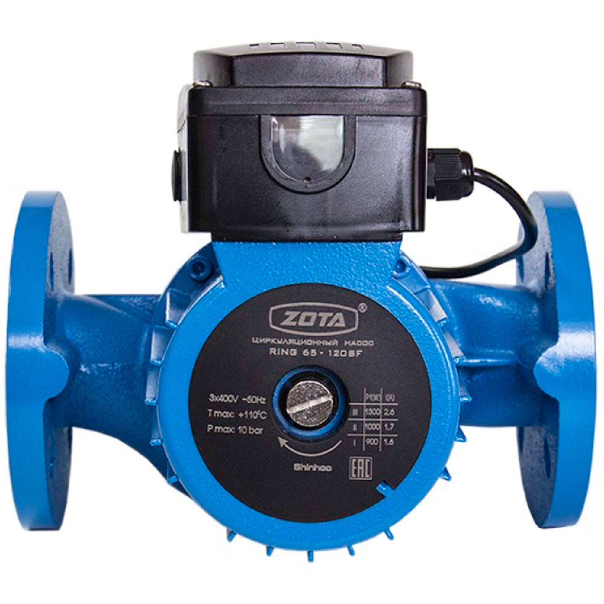Насос циркуляционный ZOTA RING 65-120SF 400 В фланцевый 1610785