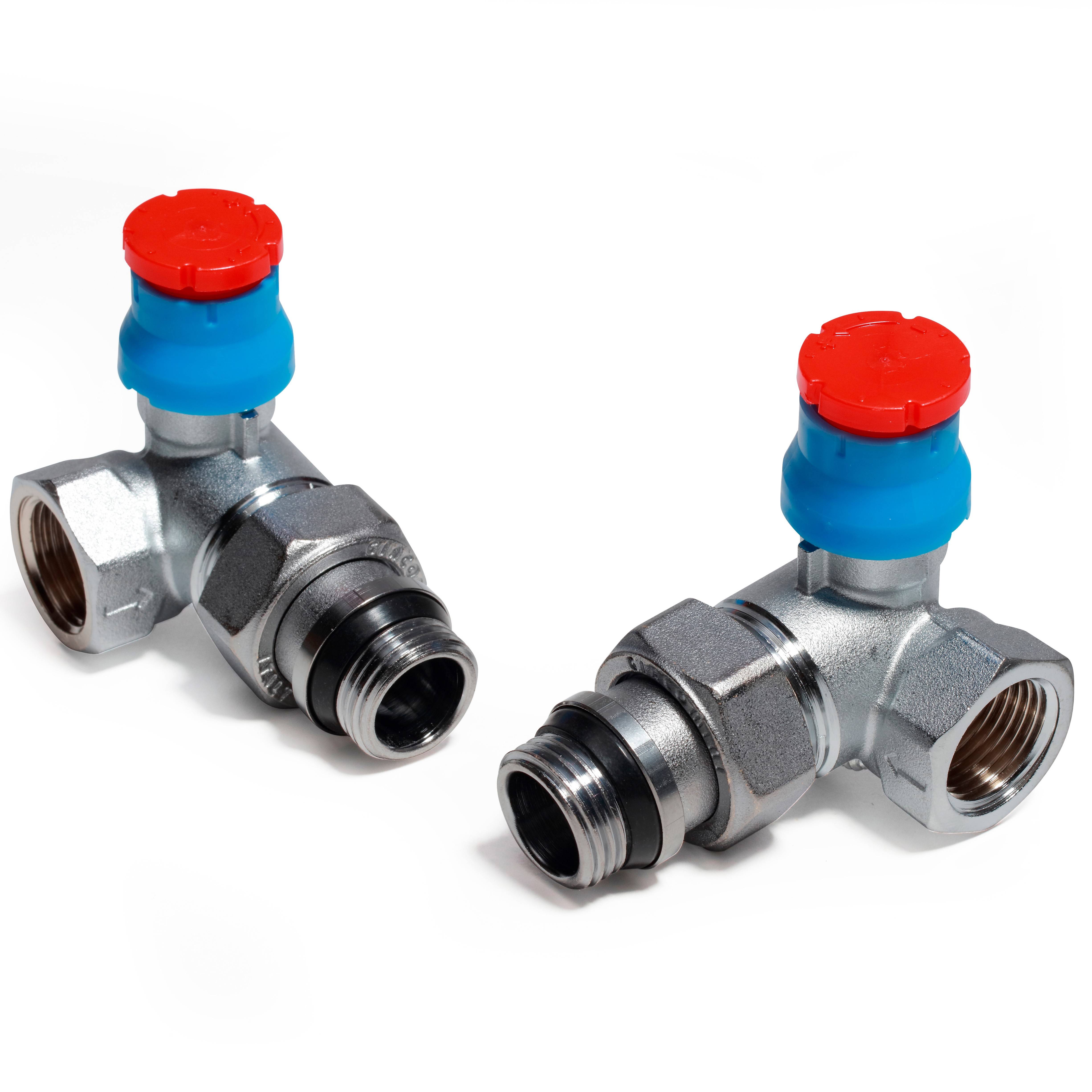 Клапан термостатический угловой двухплоскостной Giacomini правый 1/2 R403X064