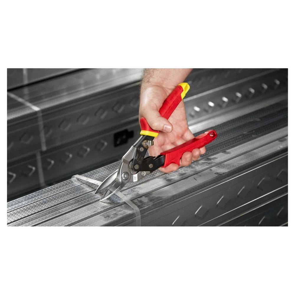 Ножницы по металлу Milwaukee прямой рез 48224530