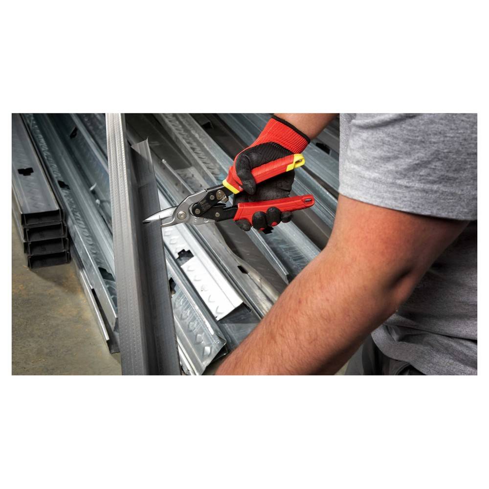 Ножницы по металлу Milwaukee прямой рез 48224530