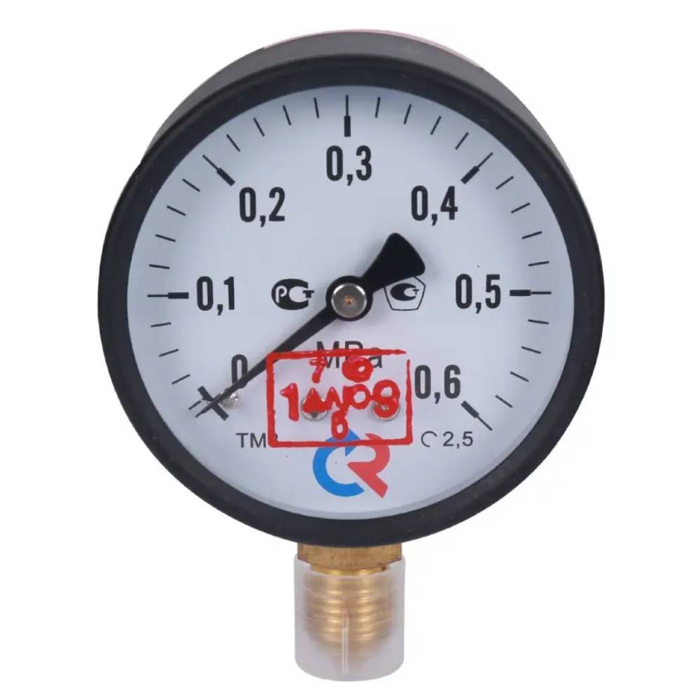Манометр Росма ТМ-310P.00 63 мм 0-0.6 МПа G1/4 радиальный кл.2.5 00000006771
