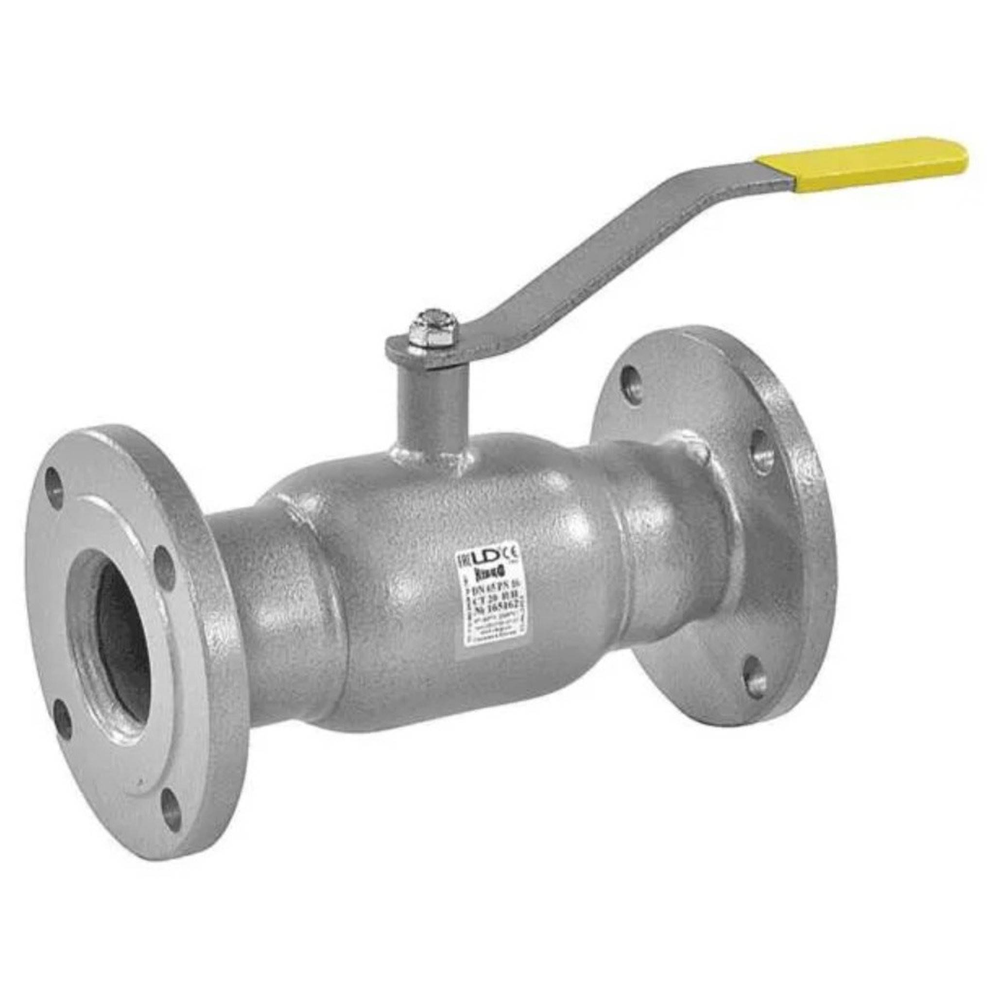 Кран шаровой стальной STC 11с41п Ду 80 Ру 16 фланцевый 11с41п