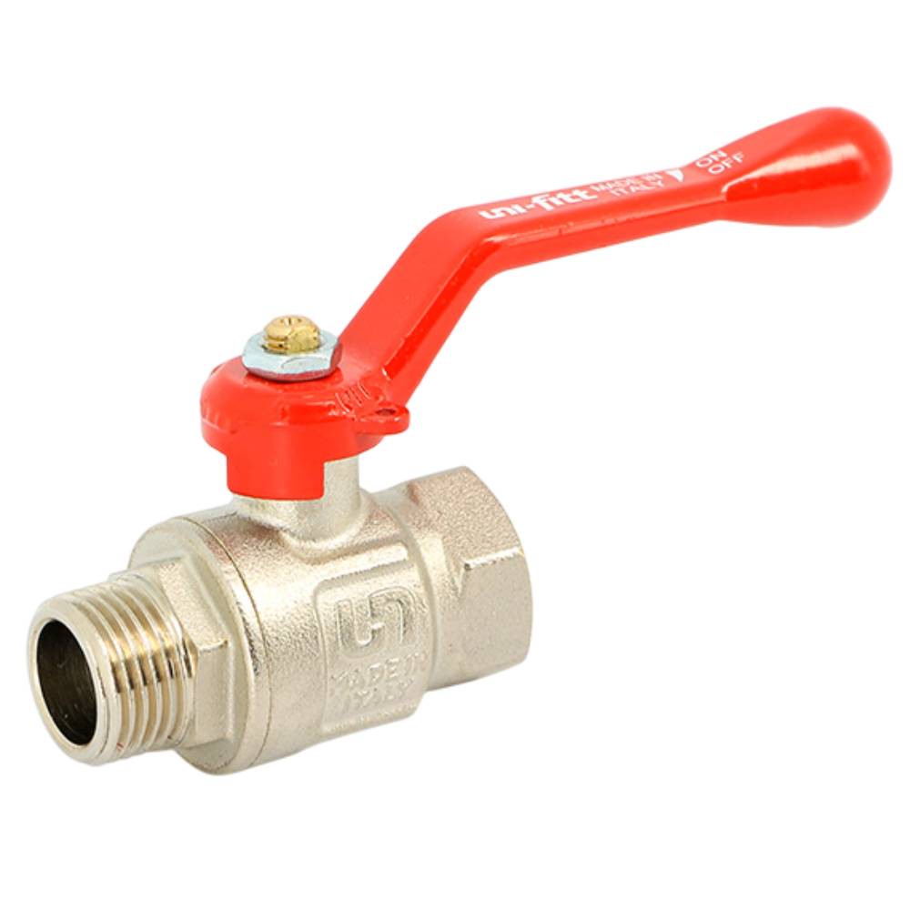 Кран шаровой Uni-Fitt Etalon НВ 1/2 полнопроходной с ручкой 222N2000