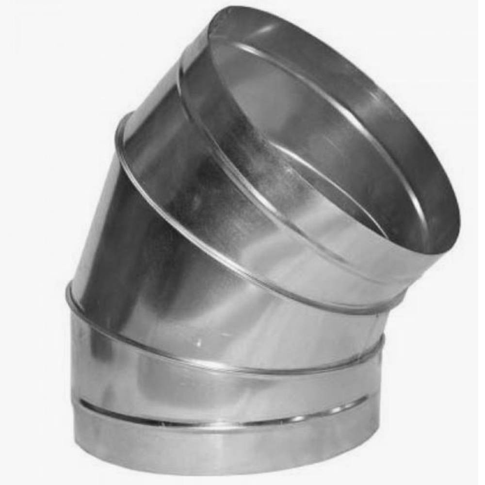 Отвод вентиляционный 45° Neoclimat D 160 мм оцинкованная сталь 0.5 мм 1234799