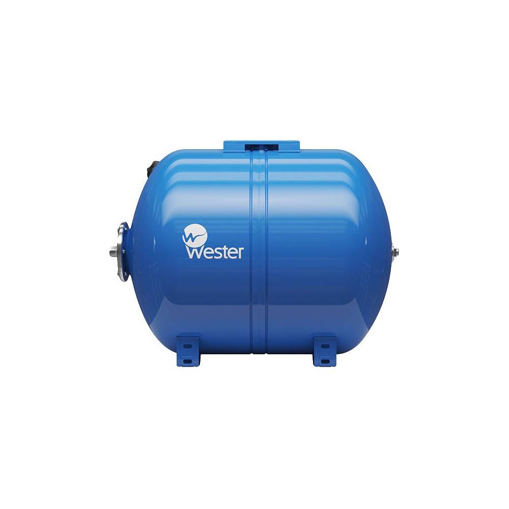 Гидроаккумулятор Wester WAO 100 л 10 бар горизонтальный WAO100
