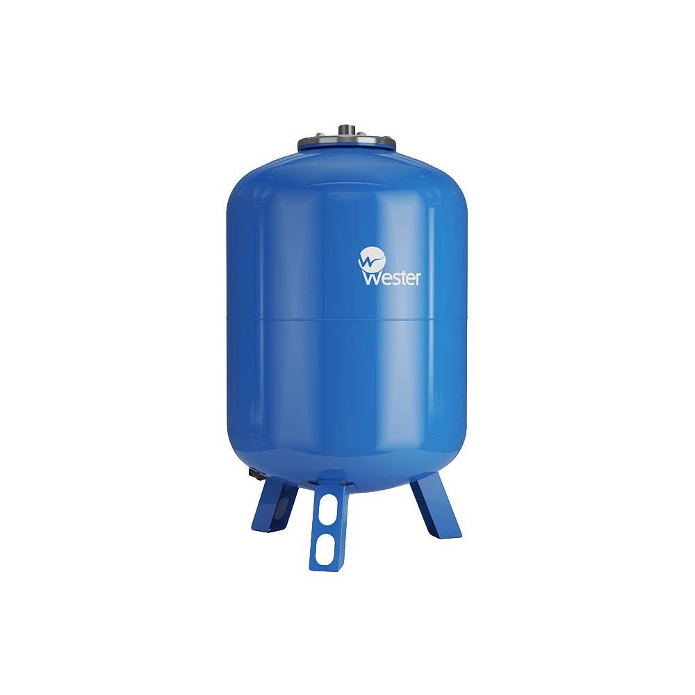Гидроаккумулятор Wester WAV 500 л 10 бар вертикальный с верхним подключением WAV500(top)