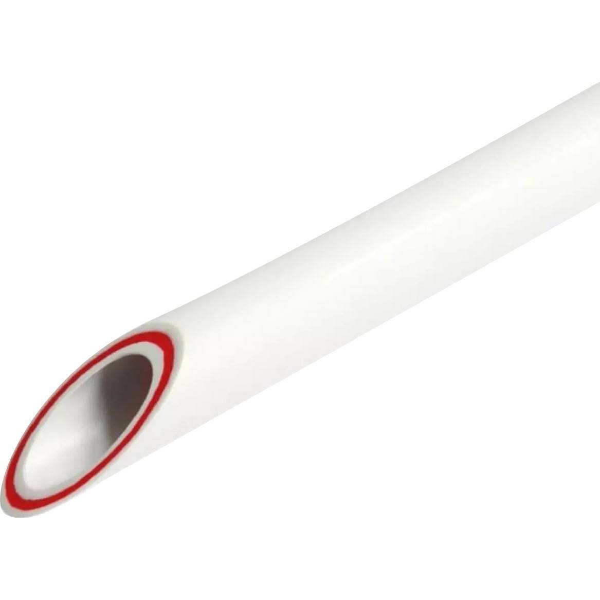 Труба полипропиленовая РОСТерм PPR армированная стекловолокном PN25 SDR 6 32x5.4 мм 2 м НС-1517303