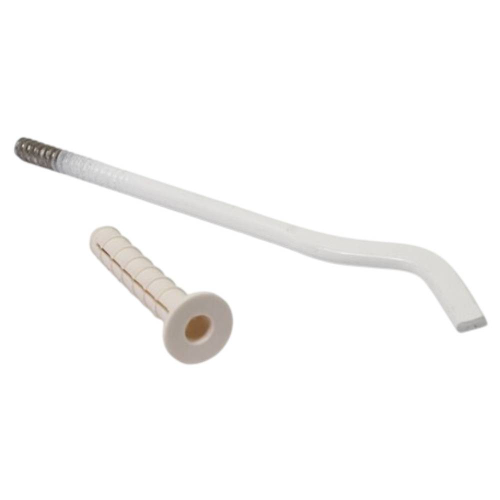 Кронштейн штыревой плоский Кайрос 7х180 мм с дюбелем С6.7.18ф