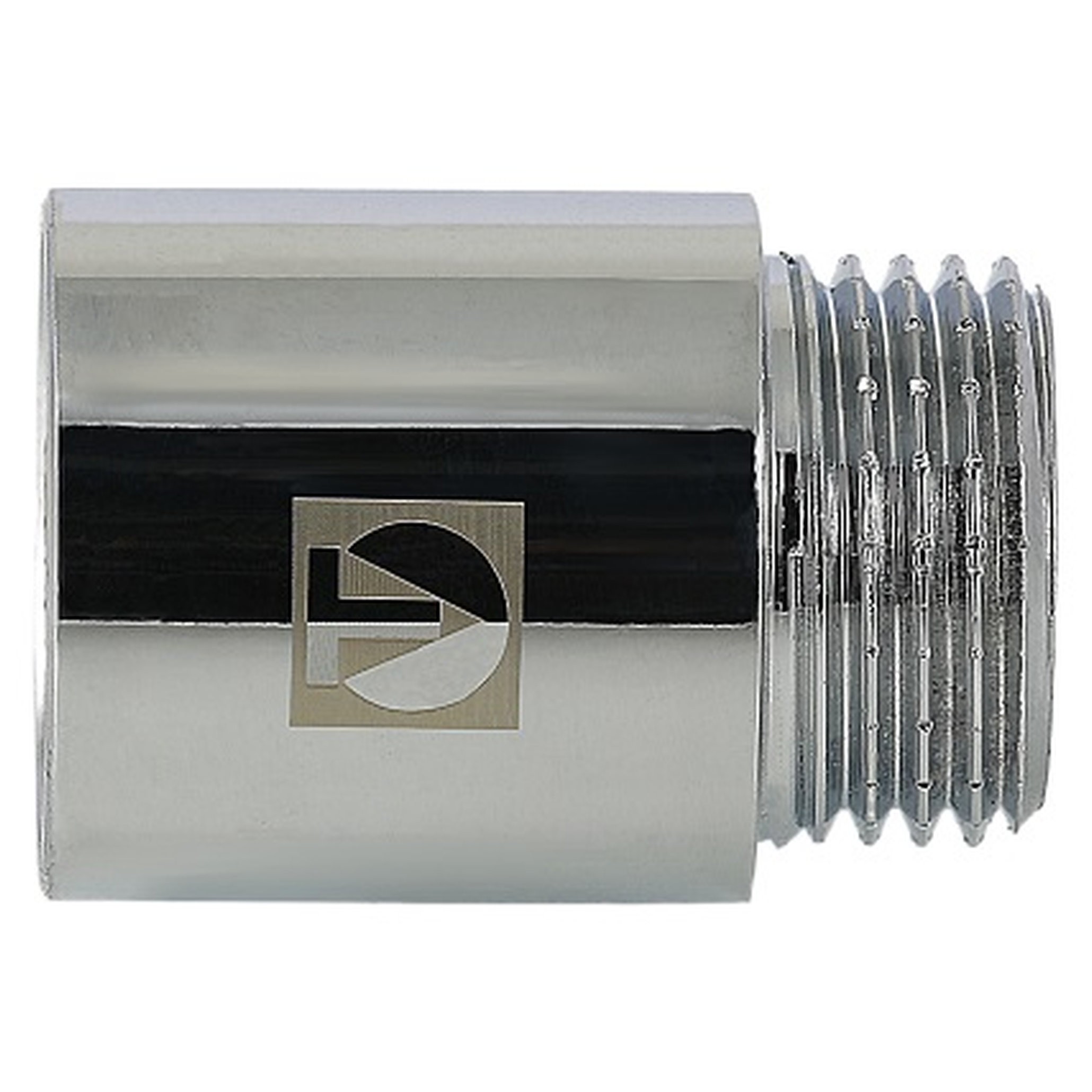 Удлинитель хромированный VALTEC 1/2x30 мм ВР-НР VTr.198.C.0430