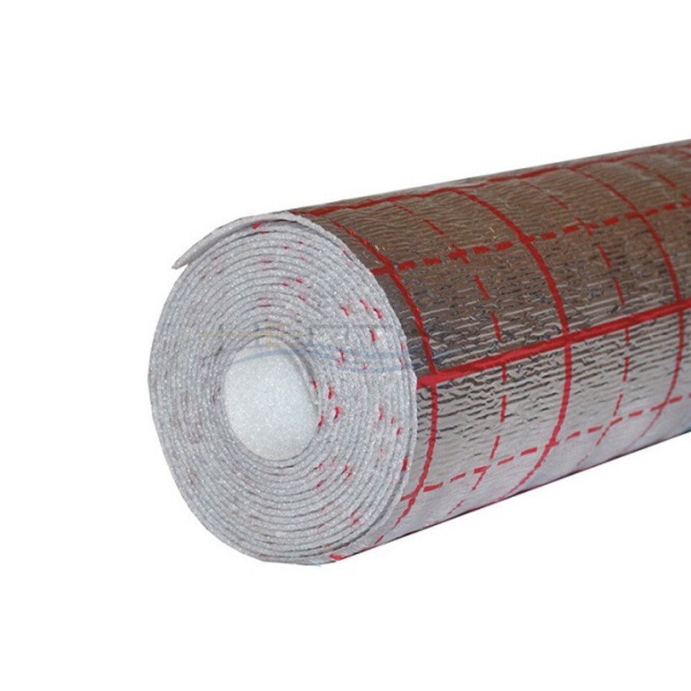 Подложка для теплого пола IZOTERM 3 мм 1000 мм х 25 м 3х1000х25м