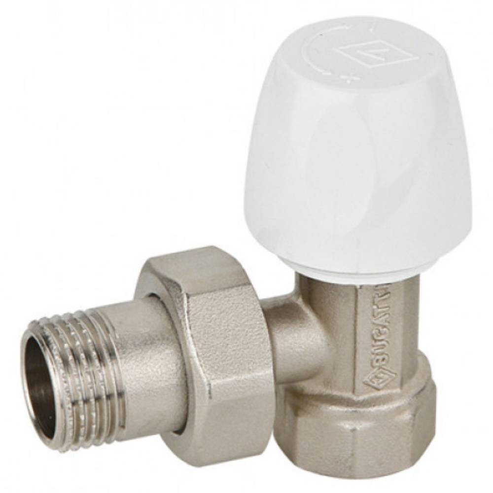 Вентиль радиаторный Bugatti Dallas 8803 ручной угловой 1/2 1502067