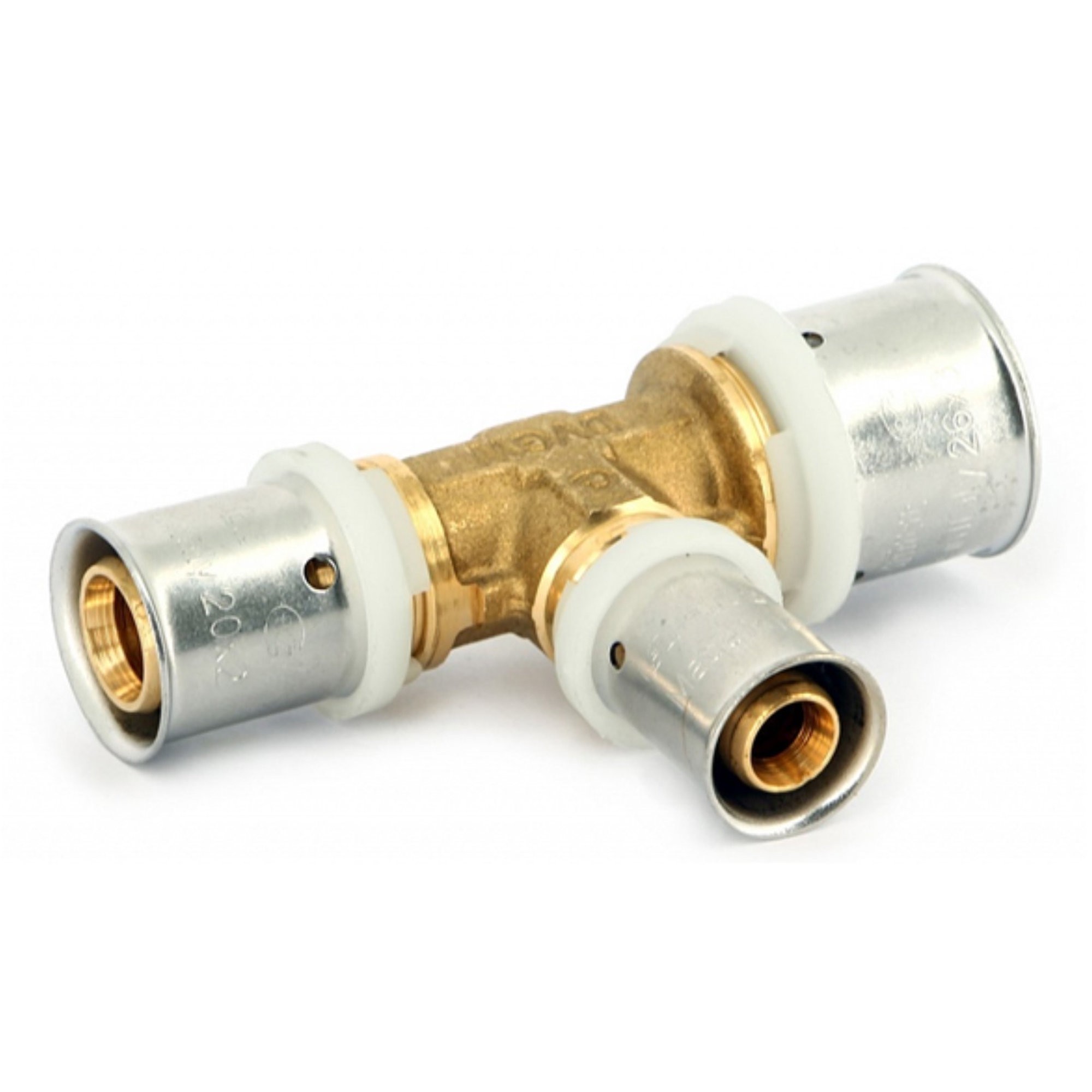 Тройник пресс Uni-Fitt 32х26х26 мм 1513626