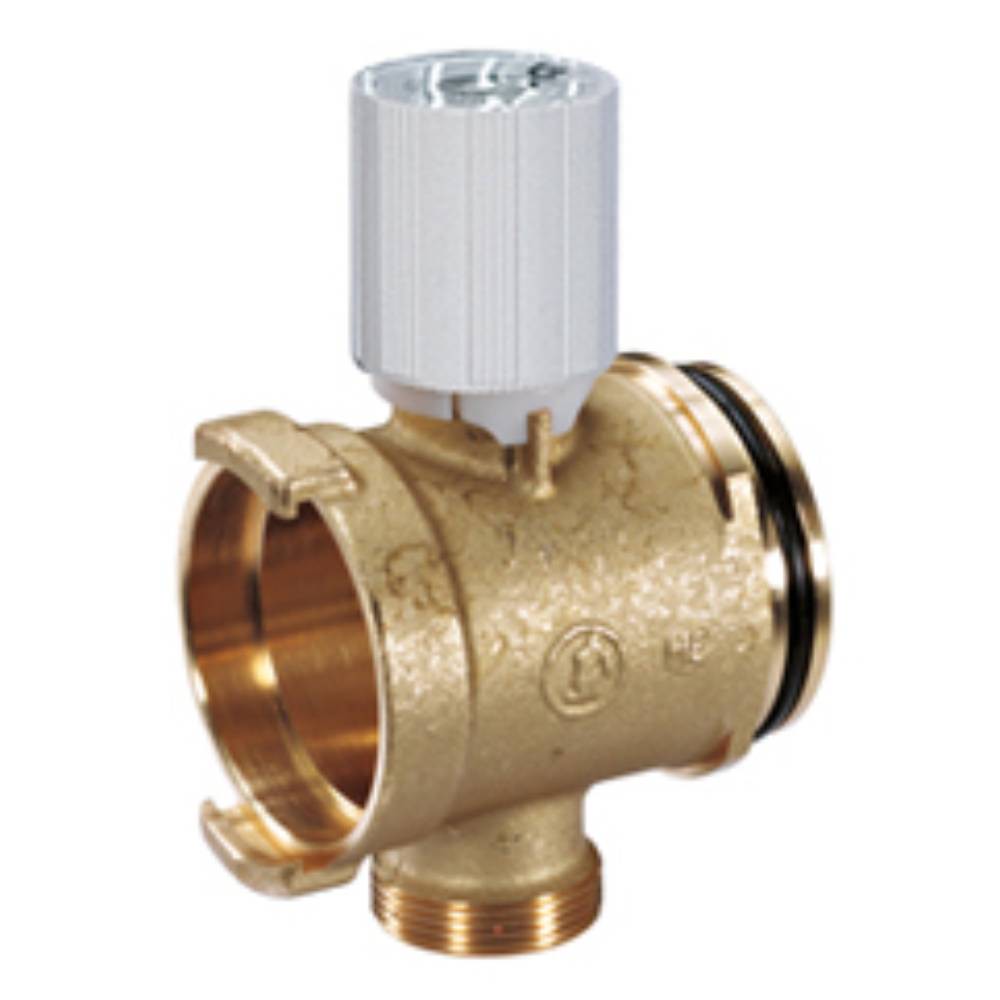 Элемент модульного коллектора Giacomini DN32 x 3/4E с термостатическим клапаном R53VMY106