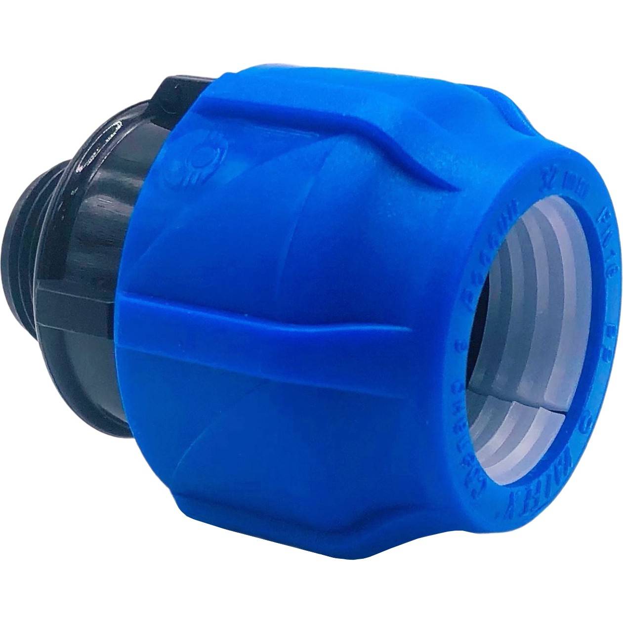 Муфта компрессионная Valfex ПНД с наружной резьбой 32х3/4 НС-1425660