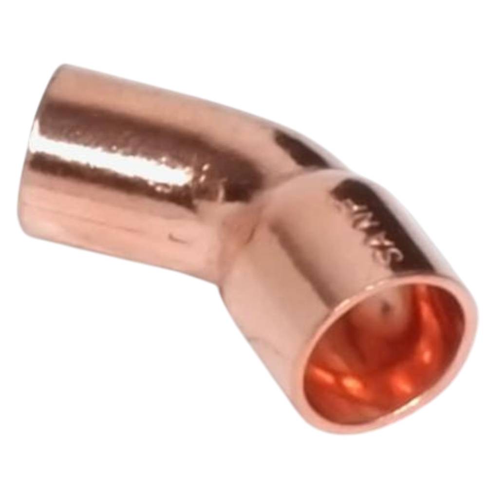 Отвод медный Hailiang 45° однораструбный 28 мм 1715381