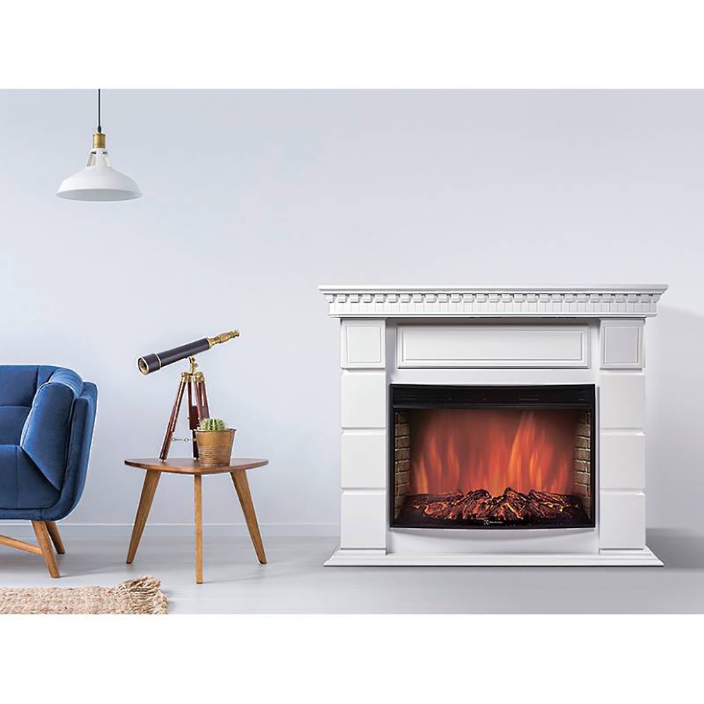 Портал для электрокамина Firelight Elegante 25 белый р/в НС-1728826