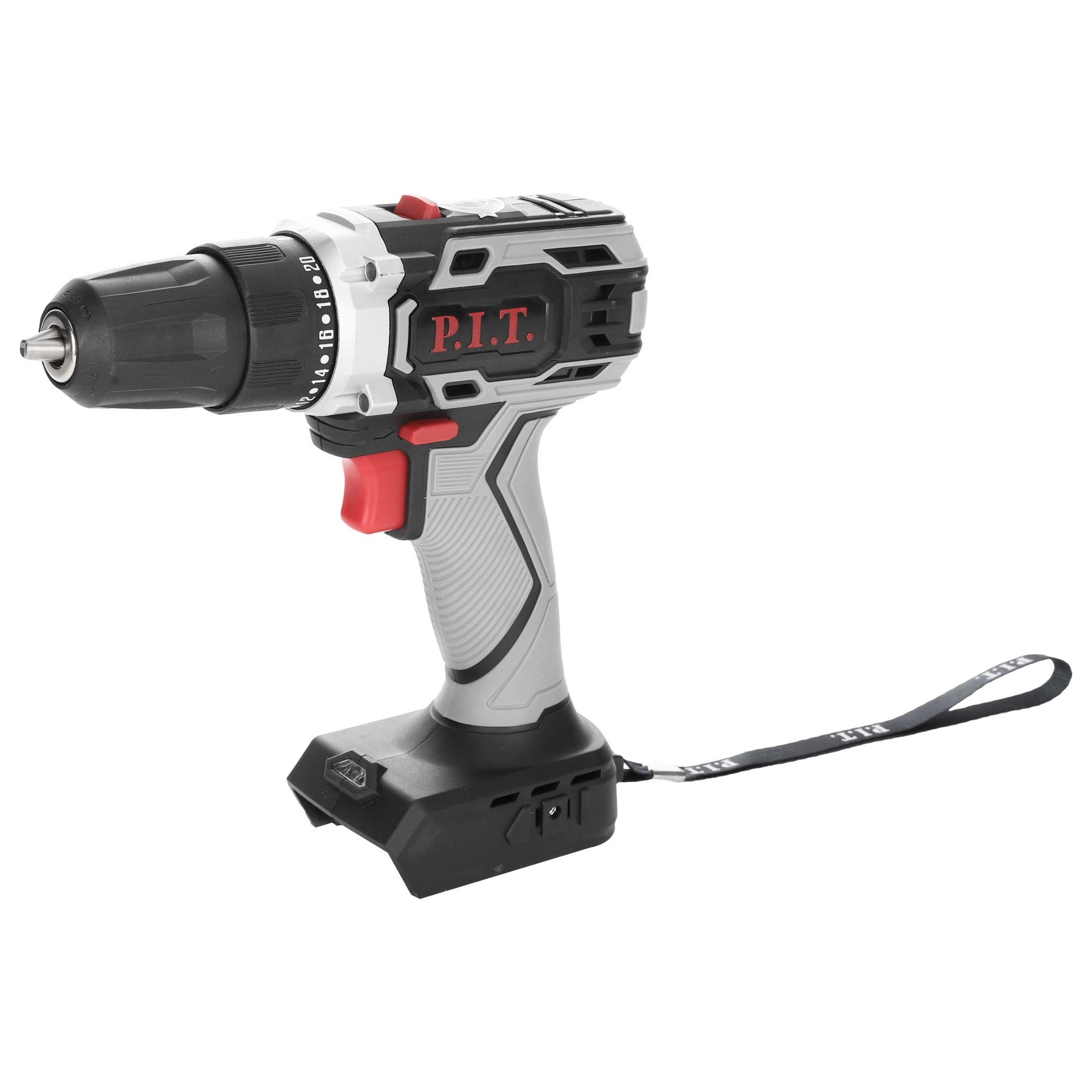 Дрель-шуруповерт аккумуляторная P.I.T. PBM20H-10B 20 В SOLO