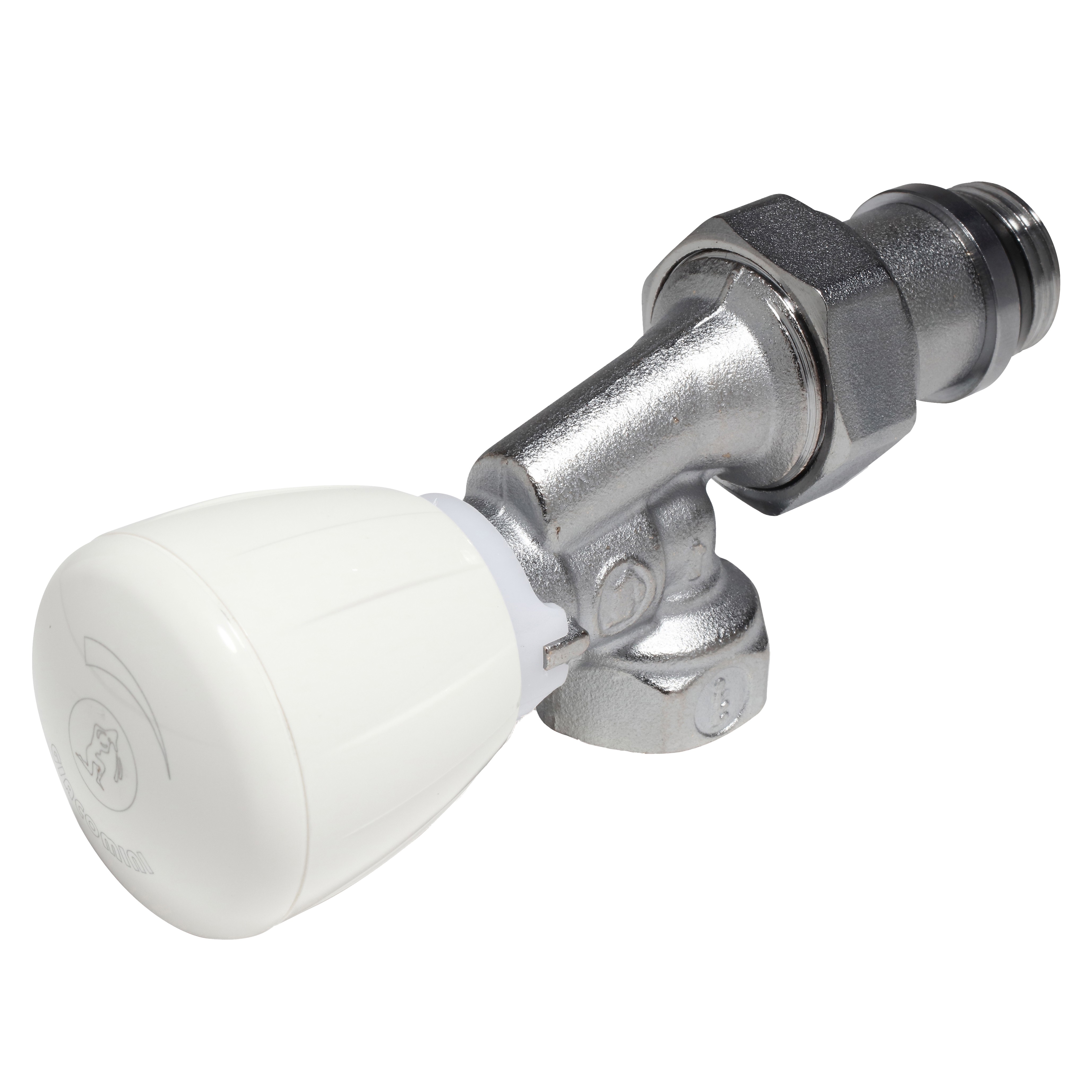 Клапан термостатический Giacomini угловой осевой микрометрический 1/2 x 16 R435X062