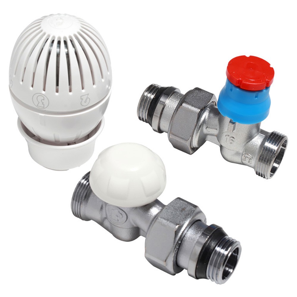 Комплект термостатический Giacomini R470AX013 прямой 1/2 x 16 мм R470AX013