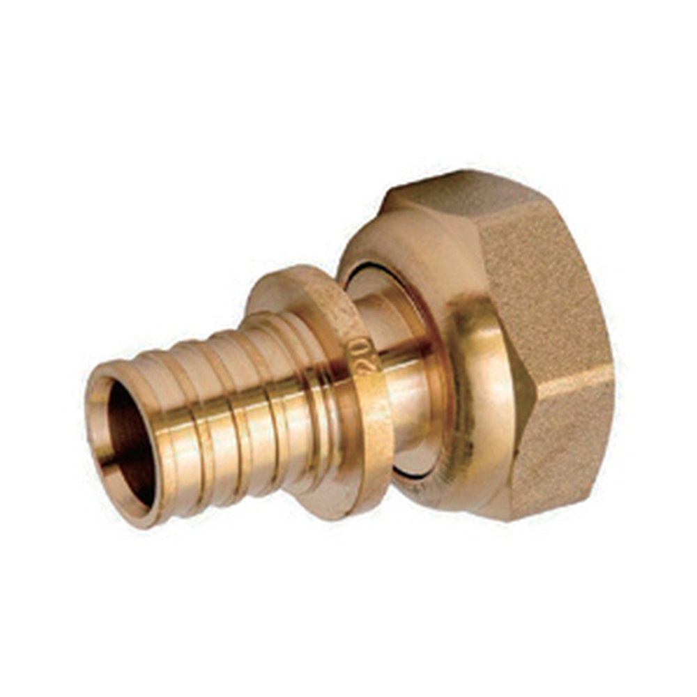 Переходник аксиальный VIEIR с накидной гайкой 20x3/4 ВР VRP204C