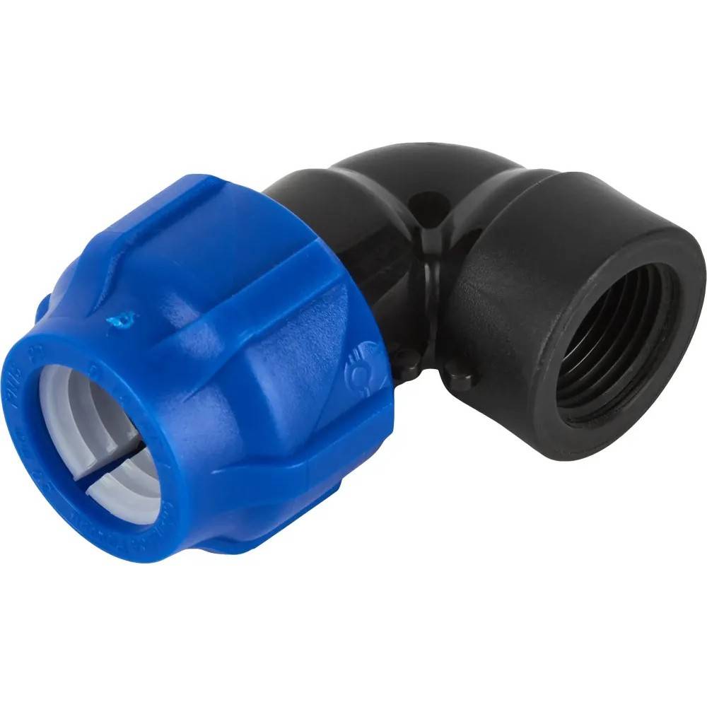 Отвод компрессионный Valfex ПНД с внутренней резьбой 40х1 1/4 1425690