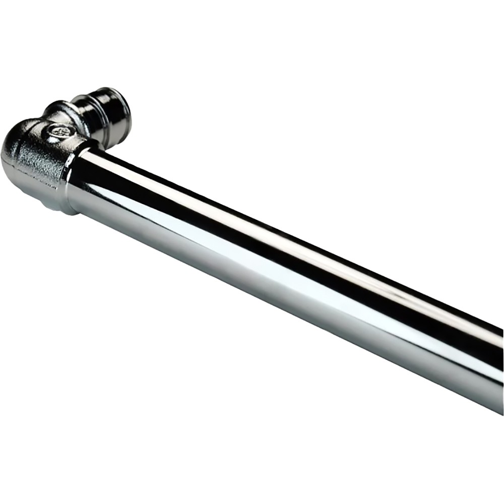 Угольник Giacomini GX с хромированной трубкой 20x15 мм 250 мм GX128X014