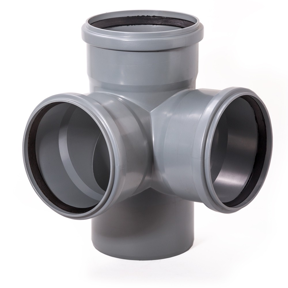 Крестовина двухплоскостная Lammin ВК 110x110x110 мм 87.5 градусов НС-1641575