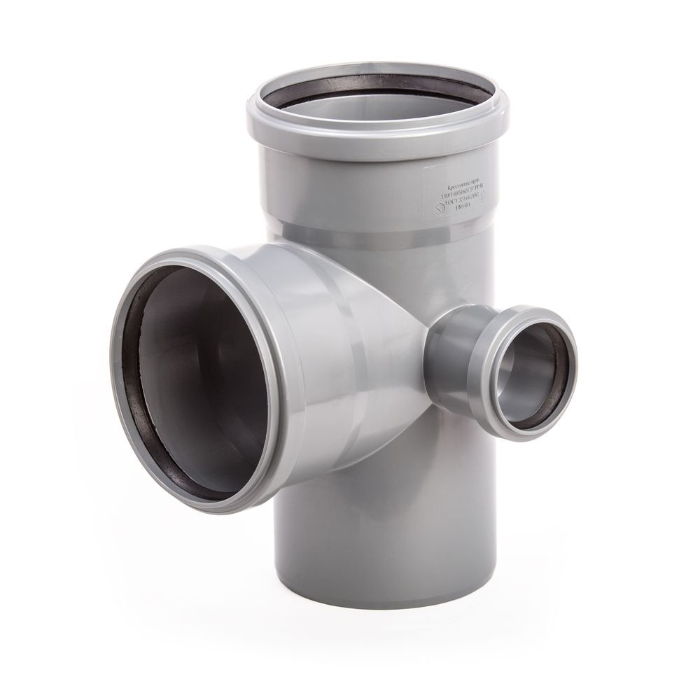 Крестовина двухплоскостная Lammin ВК 110x110x50 мм 87.5 градусов правая НС-1641578