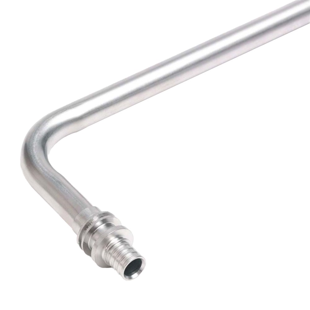 Трубка для подключения радиатора Г-образная REHAU 16/250 мм 11096641001