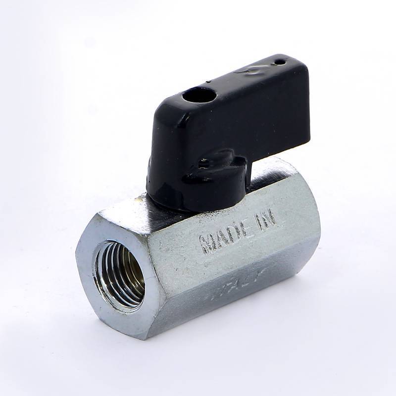 Кран шаровой мини Bugatti Kansas 800 1/4 вн-вн флажок 08000005