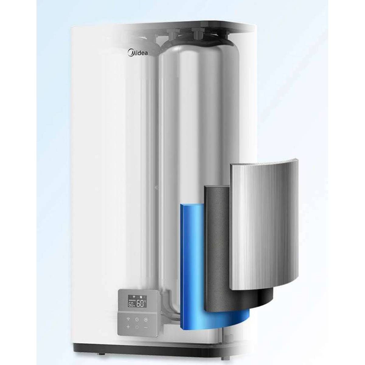 Водонагреватель накопительный Midea STREAM 50 л универсальный монтаж MWH--FED