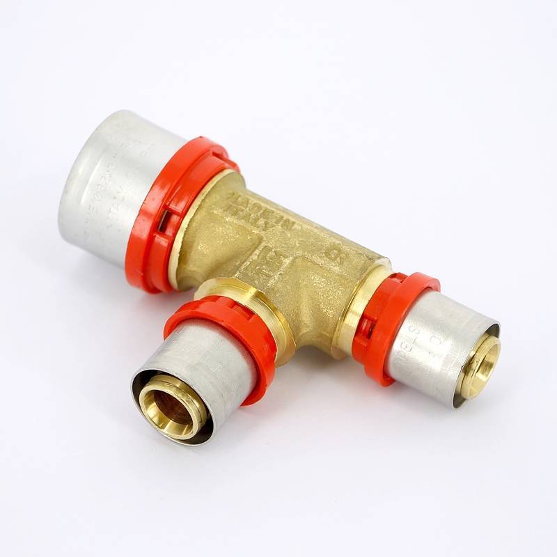 Тройник пресс Tiemme 32х20х20 мм 1650156