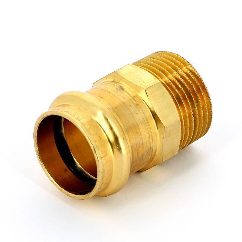 Муфта переходная пресс-НР IBP >B< Press 28 мм x 1 бронза P4243G02808000