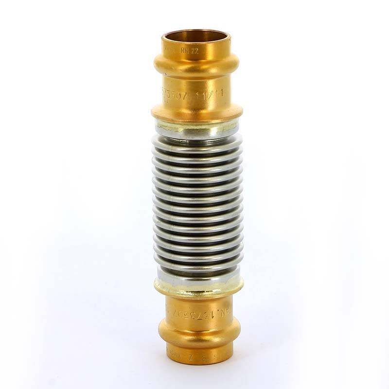 Компенсатор осевой пресс Viega Sanpress 22 мм бронза 329969