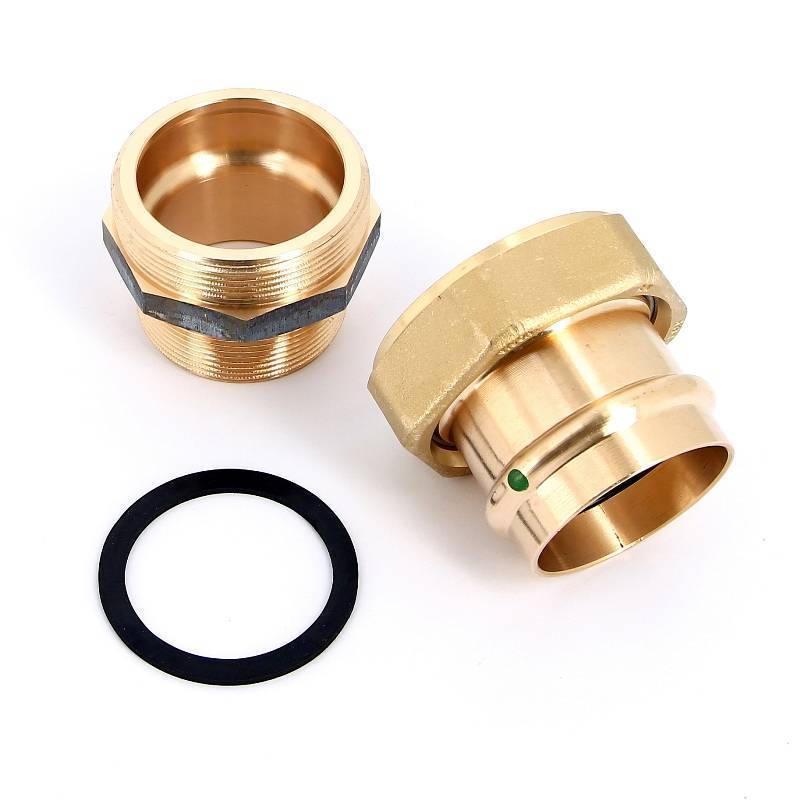 Муфта разъёмная пресс-Н бронза Viega Sanpress 54x2 221997