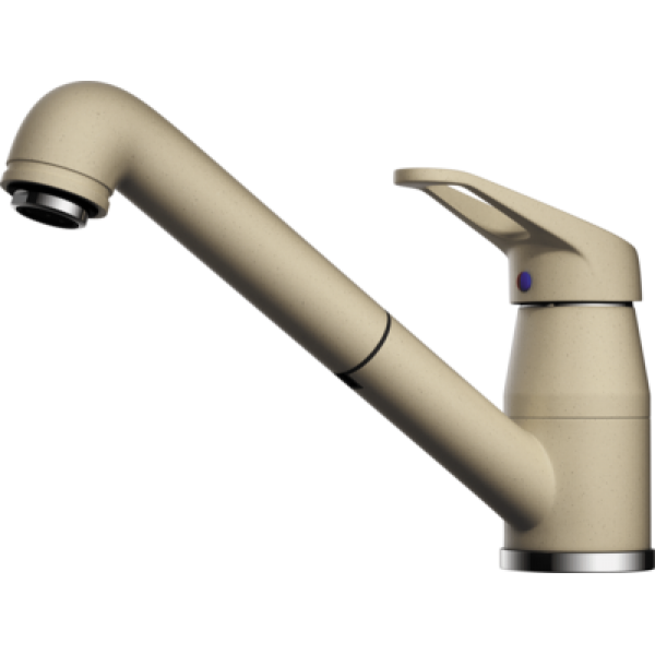 Смеситель для кухни Omoikiri Tateyama-S-CH с выдвижным изливом шампань 4994142