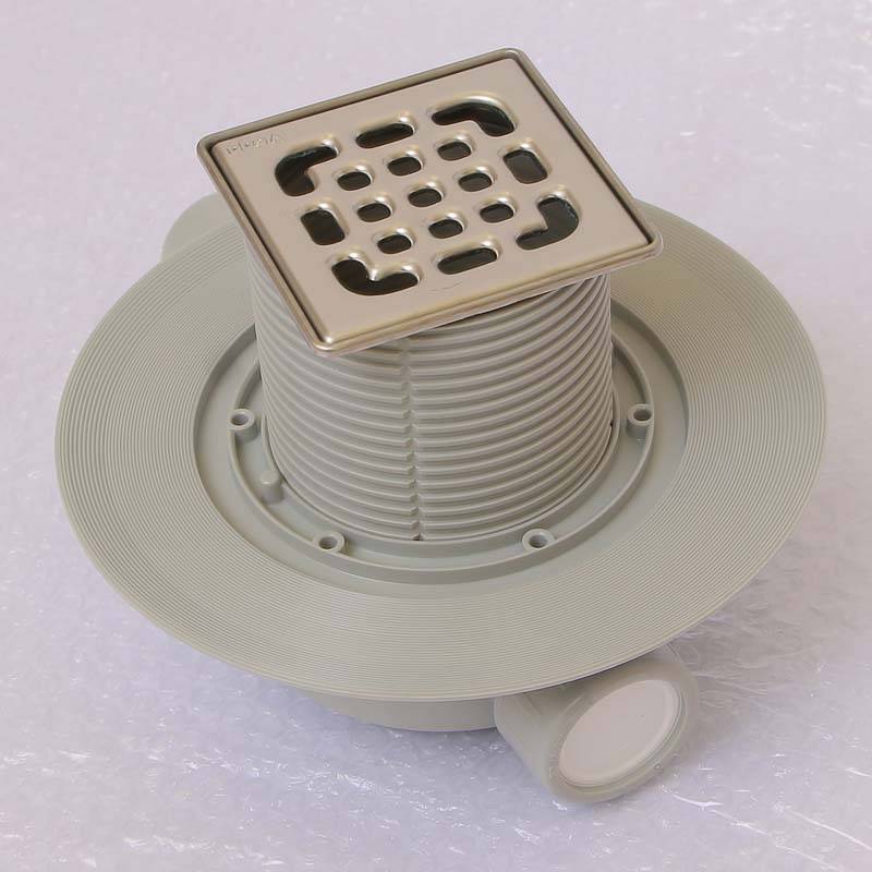 Трап для душа Viega Advantix с сухим затвором и рамкой из нержавеющей стали 50 мм 583248