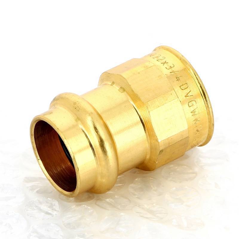 Муфта переходная IBP >B< Press 22 мм х 3/4 ВР бронза P4270G02206000