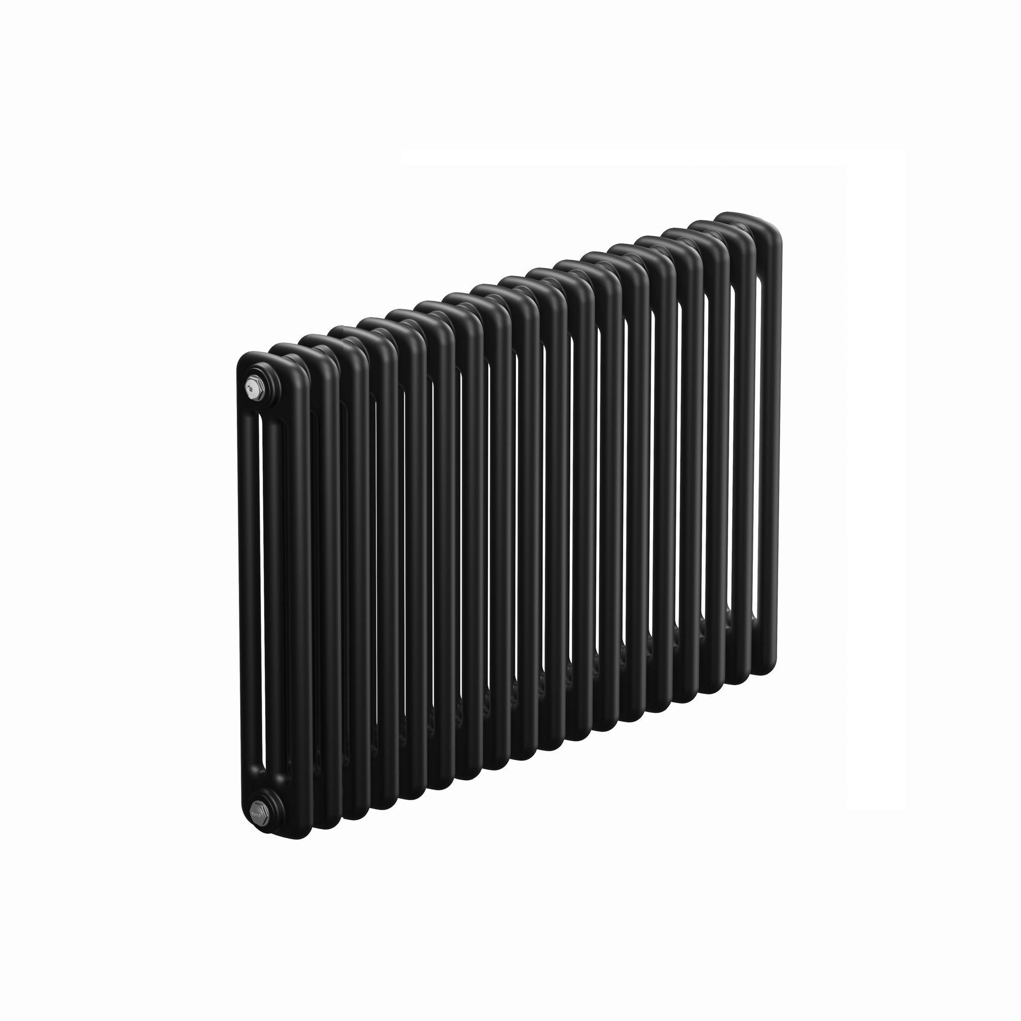 Радиатор стальной трубчатый Rifar TUBOG 18 секций боковое подключение Антрацит TUB -18-AN