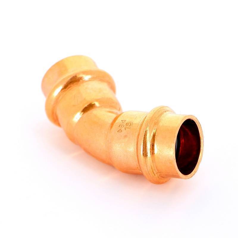 Угол 45° пресс IBP >B< Press 18 мм медь P5041 01800000