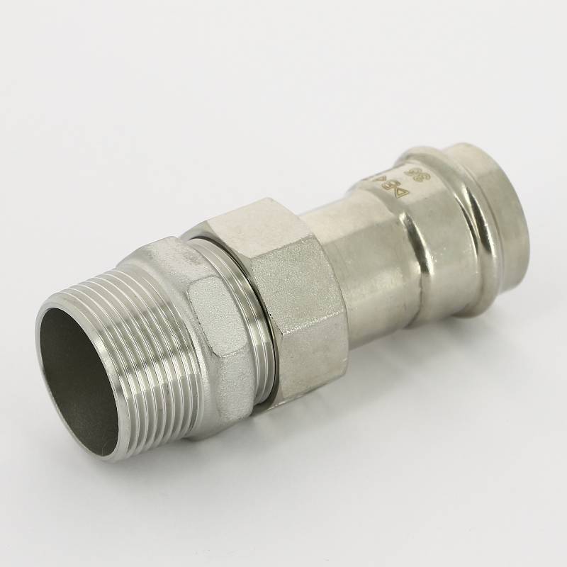 Муфта разборная IBP B-Press Inox 35 мм x 1 1/4 НР нержавеющая сталь PS4331G0351000