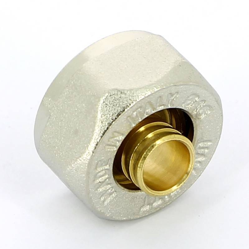 Соединитель обжимной Uni-Fitt 16x2.0 мм - 3/4 EK для полиэтиленовых труб 681N1634